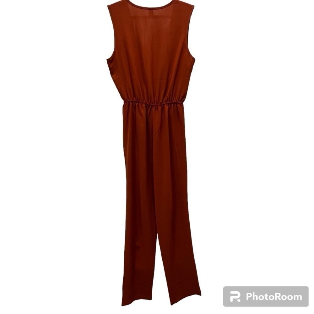 SHEIN Burnt Orange Jumpsuit size medium